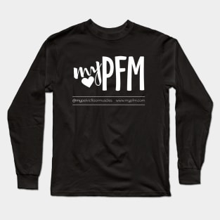 myPFM logo White Long Sleeve T-Shirt